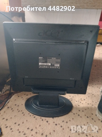 Монитор 17" Acer, снимка 3 - Монитори - 53134157