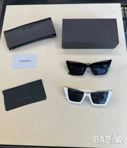 очила с черен обикновен калъф и ув защита  Tom Ford burberry ysl saint laurent , снимка 5 - Слънчеви и диоптрични очила - 51341768