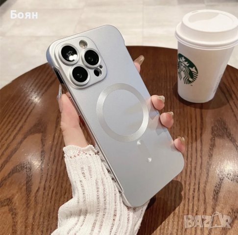 Гръб case за iPhone 15 pro silver, снимка 3 - Apple iPhone - 43930352