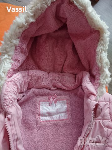 лот: 6бр за 70лв топли детски зимни дрешки за момиче 12-24m, снимка 8 - Бебешки якета и елеци - 43135421