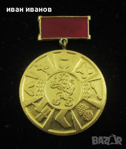 ЦС НА БСФС-Награден знак-За особени заслуги-Първа степен, снимка 1 - Колекции - 43107639