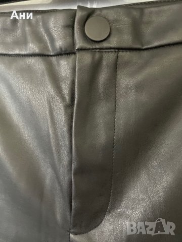Кожен панталон-клин ZARA, снимка 4 - Панталони - 43502275