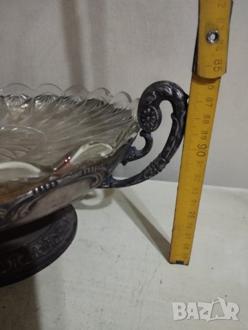 Купа,фруктиера арт деко, снимка 3 - Други ценни предмети - 43265694