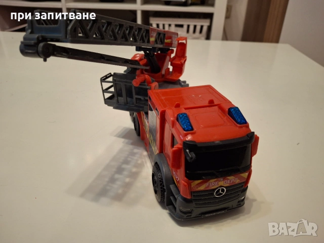 Пожарна Man и Mercedes, Volvo FM бетоновоз, Dickie, големи, снимка 15 - Коли, камиони, мотори, писти - 50575408