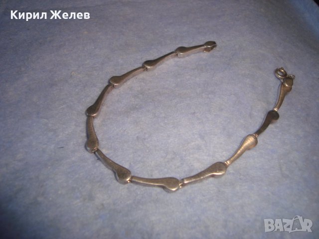 КРАСИВА ЕЛЕГАНТНА СТИЛНА СРЕБЪРНА ВИНТИДЖ ГРИВНА СРЕБРО 925 РЪЧНА МАЙСТОРСКА ИЗРАБОТКА 27325