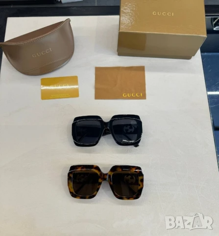 очила с черен обикновен калъф gucci chanel versace, снимка 15 - Слънчеви и диоптрични очила - 51093429