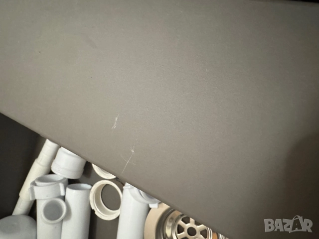 Кухненска Мивка, Respekta Ohio Mineralite Sink 66x50см сива, Устойчива на Надрасквания!, снимка 13 - Мивки - 52123647