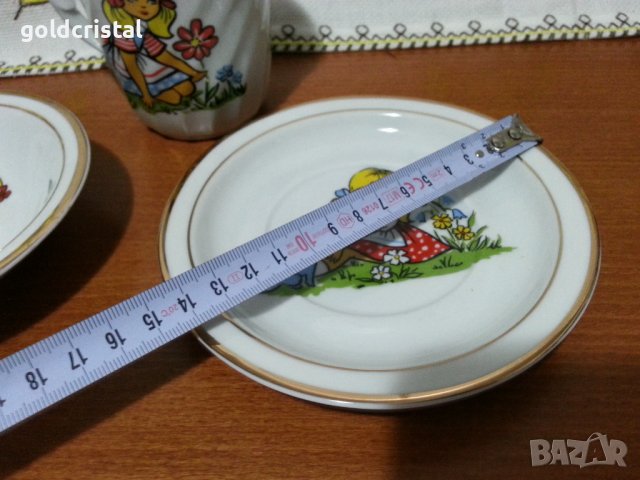 Полски порцелан детски комплект , снимка 3 - Антикварни и старинни предмети - 43454550