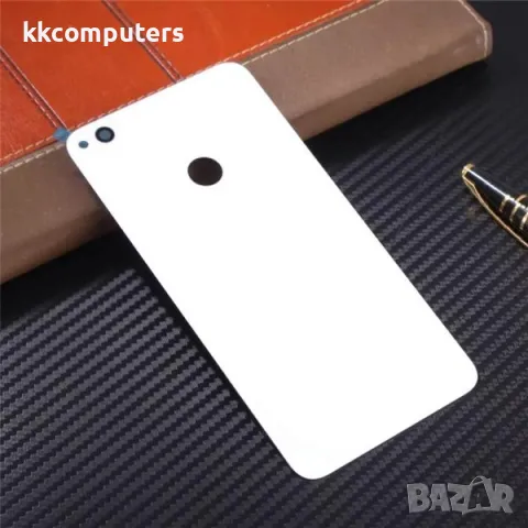 Капак батерия / Задно Стъкло за Huawei Honor 8 Lite / Бял / Баркод : 562136