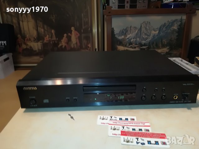 ПОРЪЧАНО-onkyo cd/mp3 player 1011220749, снимка 2 - Декове - 38620795