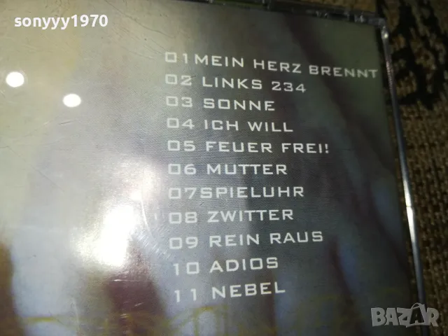 RAMMSTEIN MUTTER CD 1111241601, снимка 13 - CD дискове - 47926982