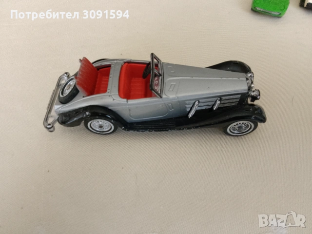  Matchbox от миналото от Lesney Y-20 Mercedes-Benz 540k от 1937 г., , снимка 8 - Колекции - 53542270