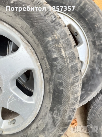 Зимни гуми с оригинални джанти Опел  15 205 65, снимка 2 - Гуми и джанти - 51857736