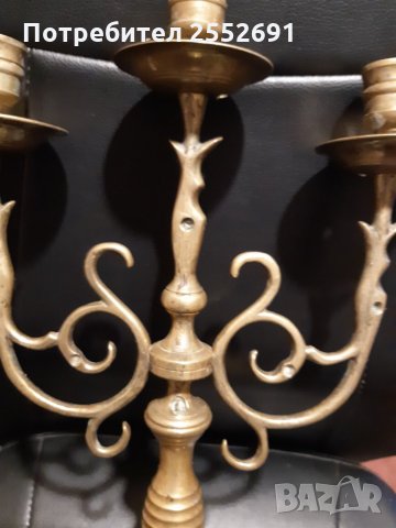 Свещник , снимка 5 - Антикварни и старинни предмети - 27865366