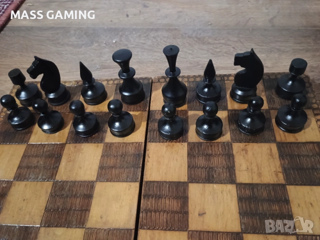 СТАР ПИРОГРАФИРАН ШАХ , снимка 5 - Шах и табла - 52909047