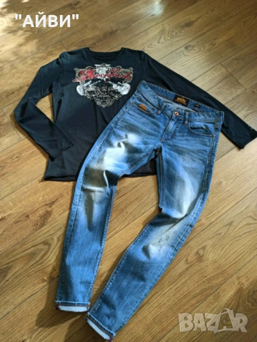 SuperDry мъжки оригинални дънки, снимка 7 - Дънки - 53431622