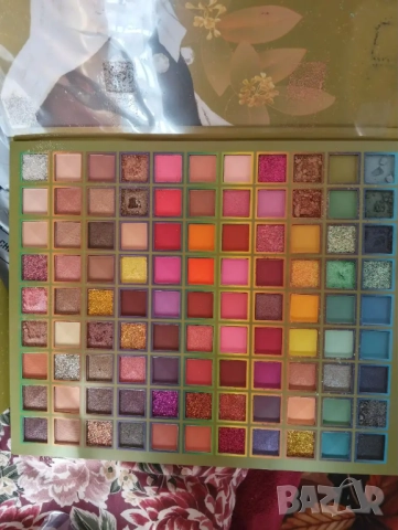 🎨 Професионална палитра сенки за очи  