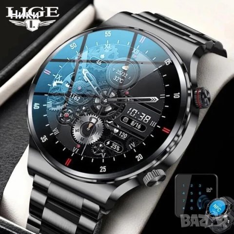 LIGE Smart часовник Steel, снимка 4 - Смарт гривни - 43661814