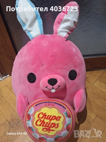 Плюшено зайче Chupa chups