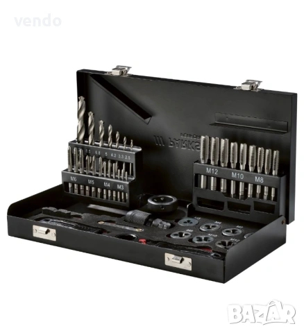 *ЧИСТО НОВ* PARKSIDE Комплект метчици и плашки 