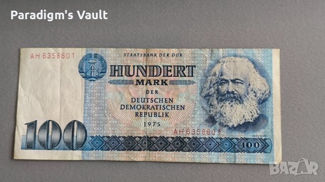 Банкнота - Германия - 100 марки | 1975г.
