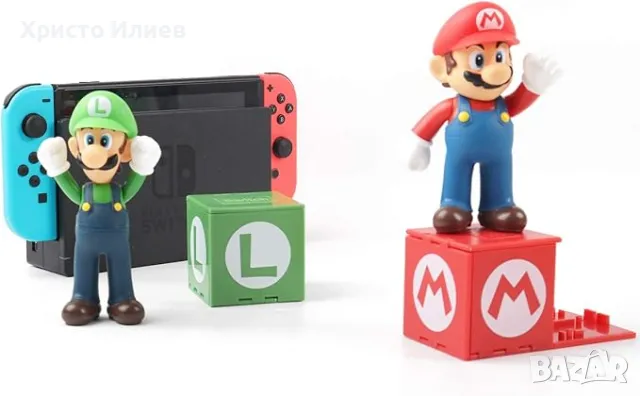 Nintendo Switch Кутия за Съхранение на 16 карти игри Super Mario Червено кубче Нинтендо Органайзер, снимка 3 - Игри за Nintendo - 47292990