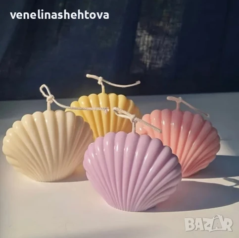 3D Голяма мида Силиконов молд форма за свещи гипс сапун смола фондан за декорация на торта , снимка 2 - Форми - 50645896