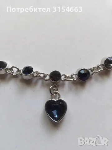 Гривна с кристали , снимка 4 - Гривни - 50137795