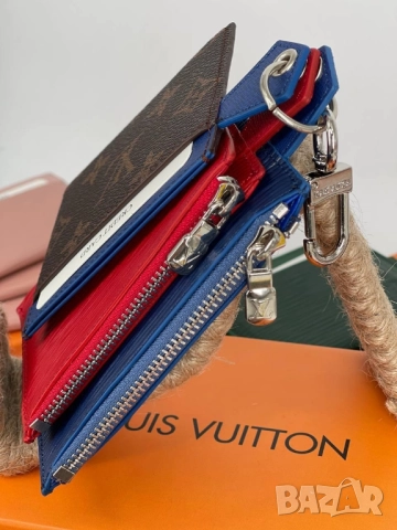 визитник от естествена кожа gucci louis vuitton , снимка 15 - Портфейли, портмонета - 51447653