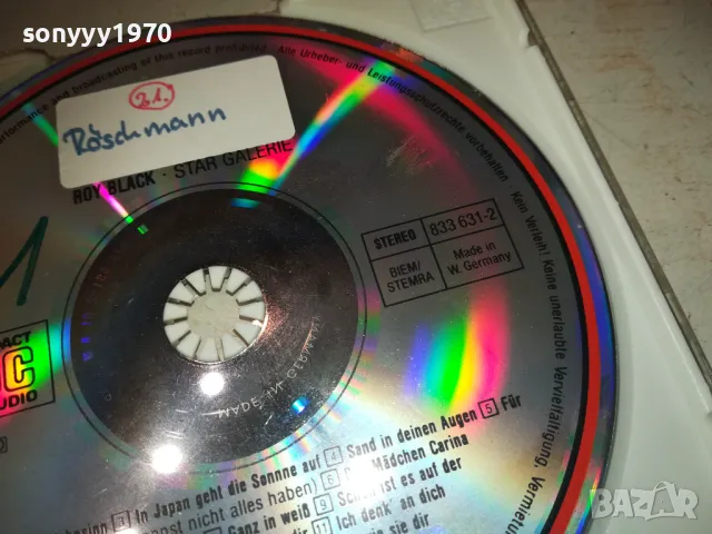 ROY BLACK CD-MADE IN WEST GERMANY 2610242000, снимка 12 - CD дискове - 47729258