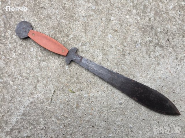 стар нож за хвърляне, кама, снимка 1 - Ножове - 32653485