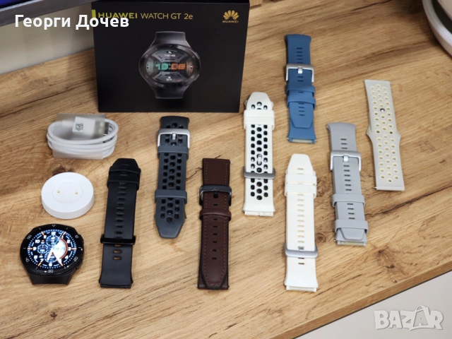 Смарт часовник Huawei GT2e с 8 каишки, пълен комплект, снимка 8 - Смарт гривни - 52815883