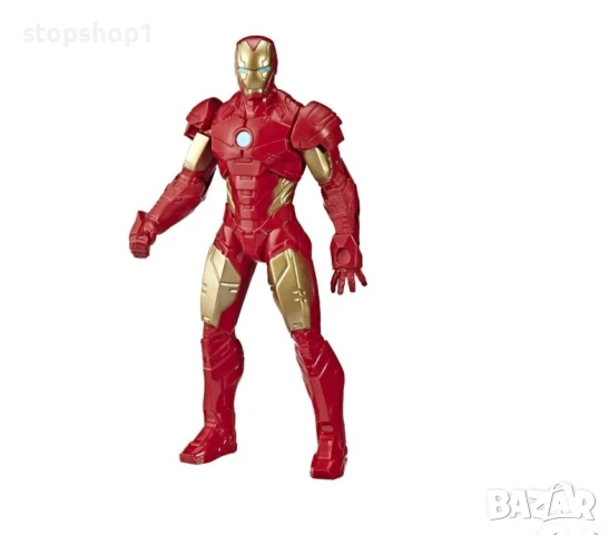 Фигурка на Marvel Iron Man, дизайн, вдъхновен от комикси, за деца над 4 години 24СМ , снимка 2 - Кукли - 50738691