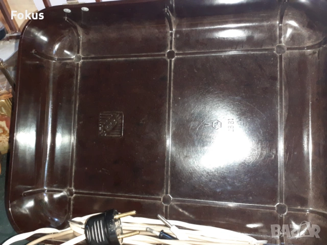 Стар руски грамофон " Концертньй " с бакелитена кутия, снимка 3 - Антикварни и старинни предмети - 53296924