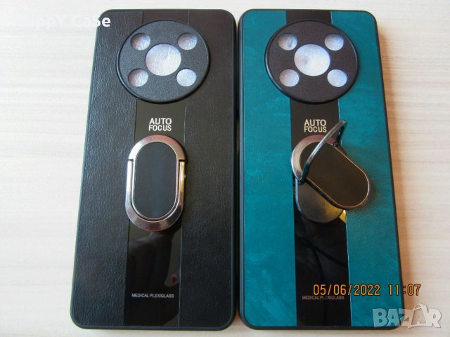 Honor Magic 4 Lite 5G / Magic 4 Pro / X7 / Honor 50 Lite / PORSCHE Кожен кейс гръб с пръстен, снимка 12 - Калъфи, кейсове - 36766365