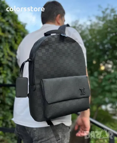 Черна раница Louis Vuitton-VL80k