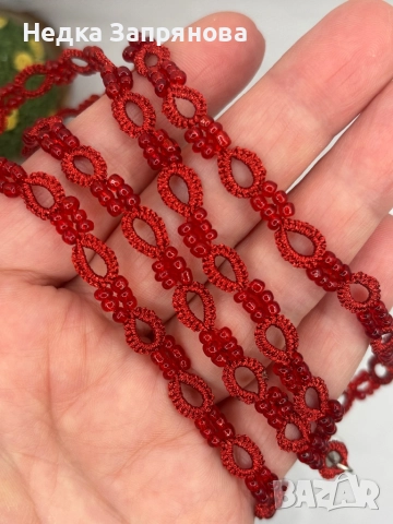 Синджирче за очила Ръчно изплетено Цветове по поръчка , снимка 6 - Слънчеви и диоптрични очила - 52713550