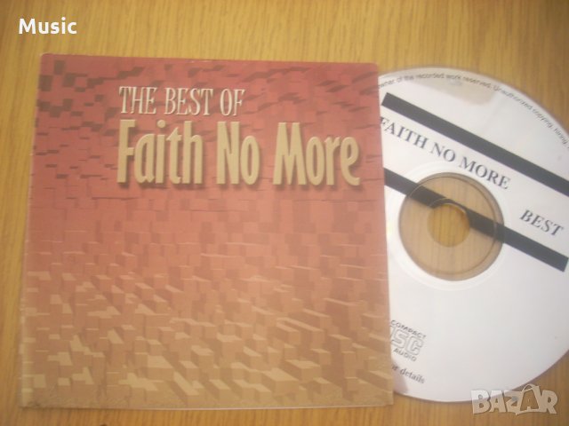 Faith No More - The Best of - матричен диск , снимка 1 - CD дискове - 32750511