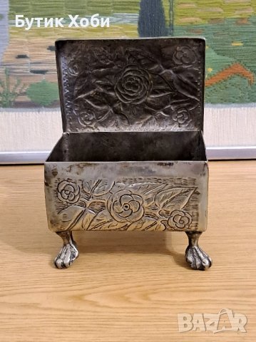 Старинна кутия за бижута , снимка 2 - Антикварни и старинни предмети - 43244400