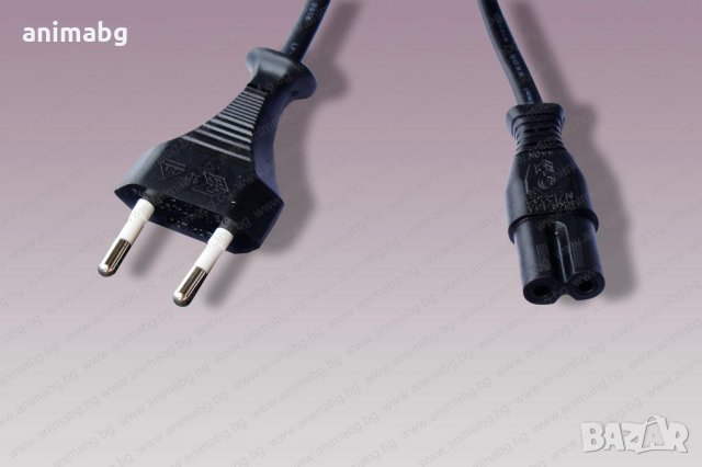 ANIMABG Захранващ кабел CEE 7/17 (C) към IEC C7, снимка 3 - Друга електроника - 35550652