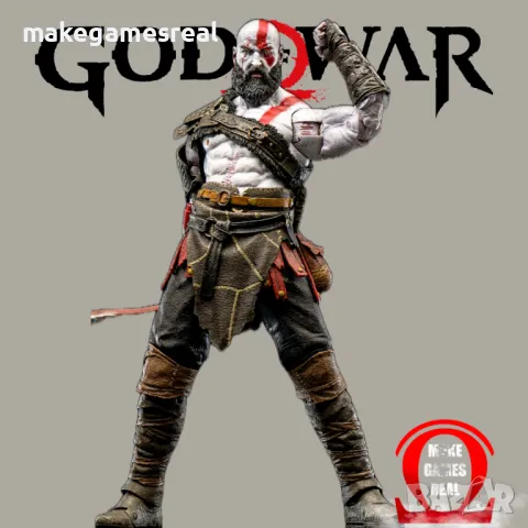 Екшън фигура God of War - Kratos 2018, снимка 3 - Аксесоари - 49445130
