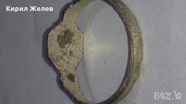 Уникален стар пръстен сачан - 73601, снимка 4 - Пръстени - 29003201