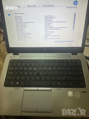 Лаптоп HP EliteBook 840 G1 i5-4300U