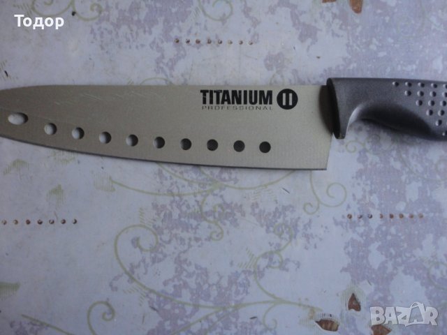 Страхотен нож Titanium, снимка 4 - Ножове - 43185350