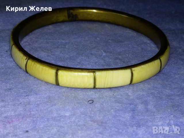 СТАРИННА ТИБЕТСКА ТРАДИЦИОННА ЕТНО ГРИВНА БРОЗ и СЛОНОВА КОСТ РЪЧНА ИЗРАБОТКА 37505, снимка 4 - Антикварни и старинни предмети - 40856253