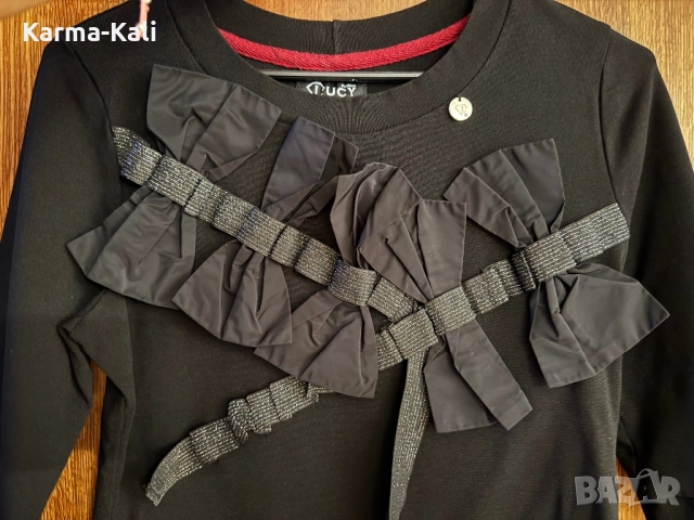 блуза lucy fashion с панделки, снимка 2 - Блузи с дълъг ръкав и пуловери - 52077852