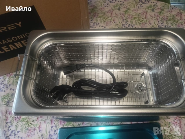 Ултразвукова почистваща вана 6.5 л, снимка 2 - Други инструменти - 51394622