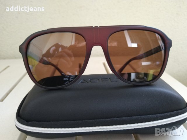 Unisex слънчеви очила AOFLY HD поляризация UV400, снимка 3 - Слънчеви и диоптрични очила - 28799791