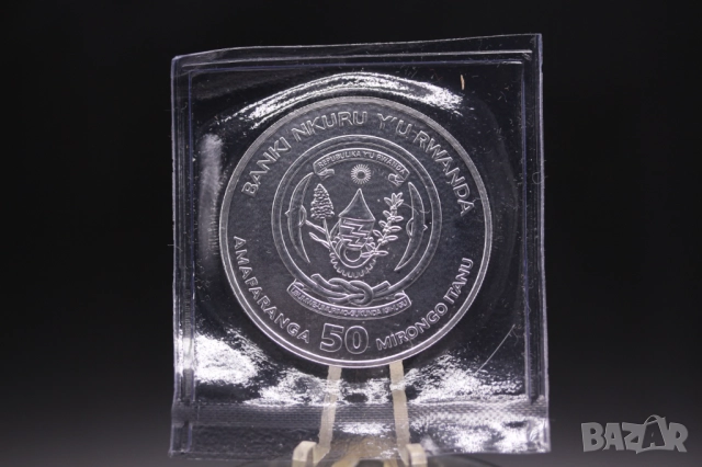 Сребро 1 oz Сурикати Руанда 2016, снимка 2 - Нумизматика и бонистика - 51991689