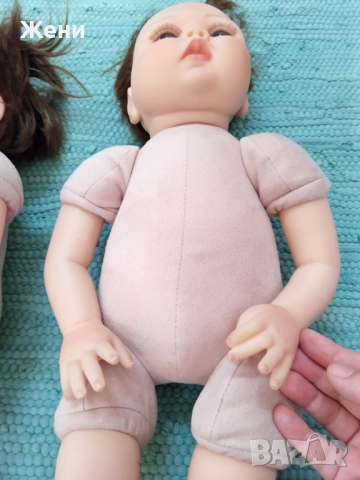 💖Реалистични винилови кукли бебе Реборн Reborn, снимка 6 - Кукли - 44889489